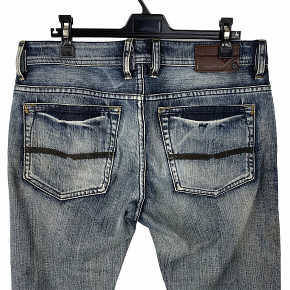 Buffalo Jeans Stonewashed Men Size 32 Sand Blast 100% Cotton - Picture 4 of 8